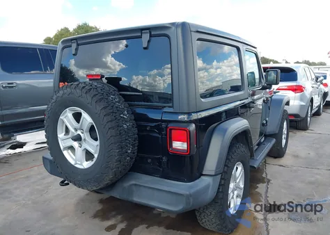 2020 Jeep Wrangler Sport S 4X4 из США, поврежденный, VIN 1C4GJXAN6LW348384